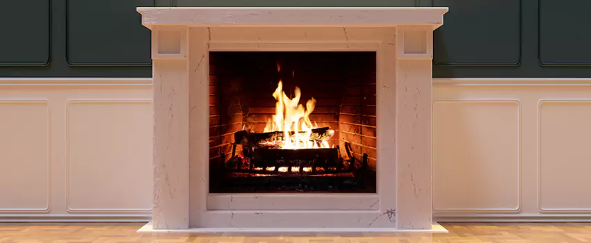Decorative Electric Fireplace Installation in Newburyport, Massachusetts