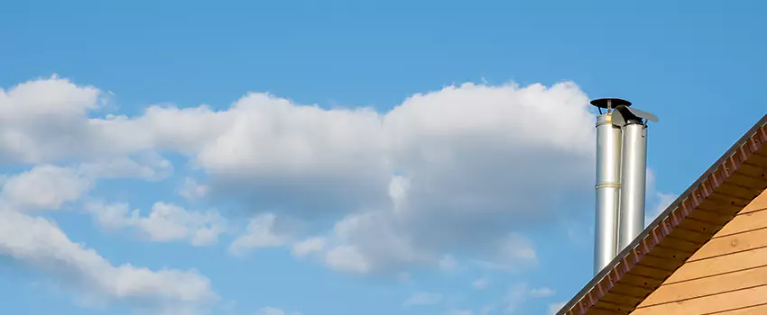 Chimney Metal Flue Installation in Newburyport, Massachusetts