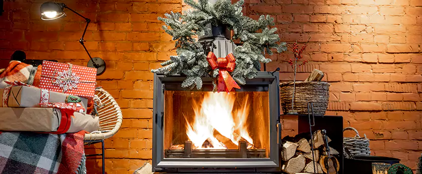 Travis Industries Linear Gas Fireplace Installation in Newburyport, Massachusetts